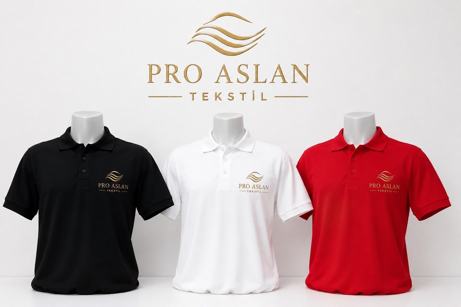 POLO YAKA T SHİRT LOGOLU 10 ADET 