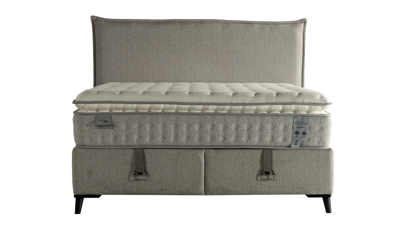 EN883 Yatak Tencel Kumaşlı Orta Sertlikte Paket Yaylı