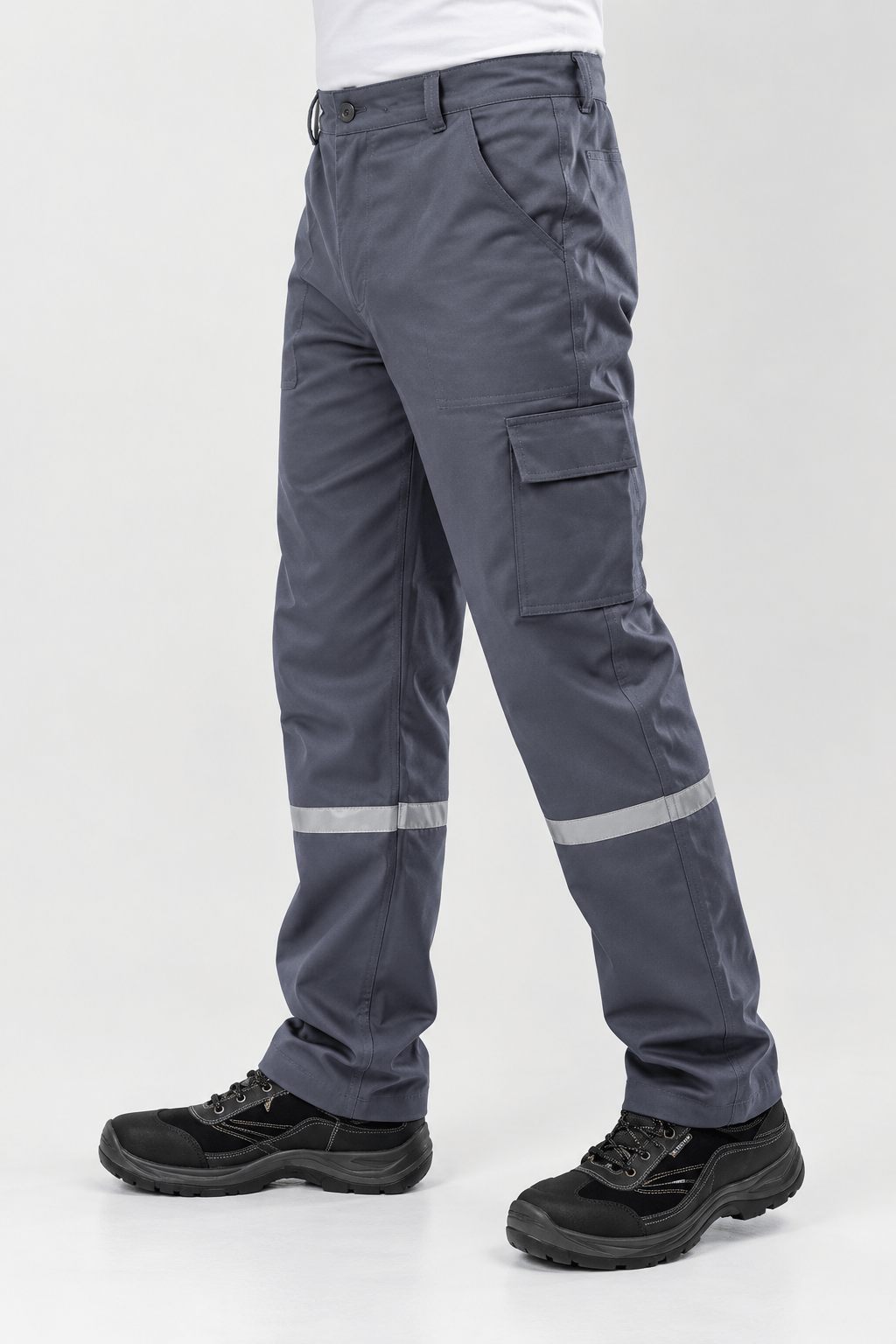 Yazlık Gabardin Reflektörlü İş Pantolonu