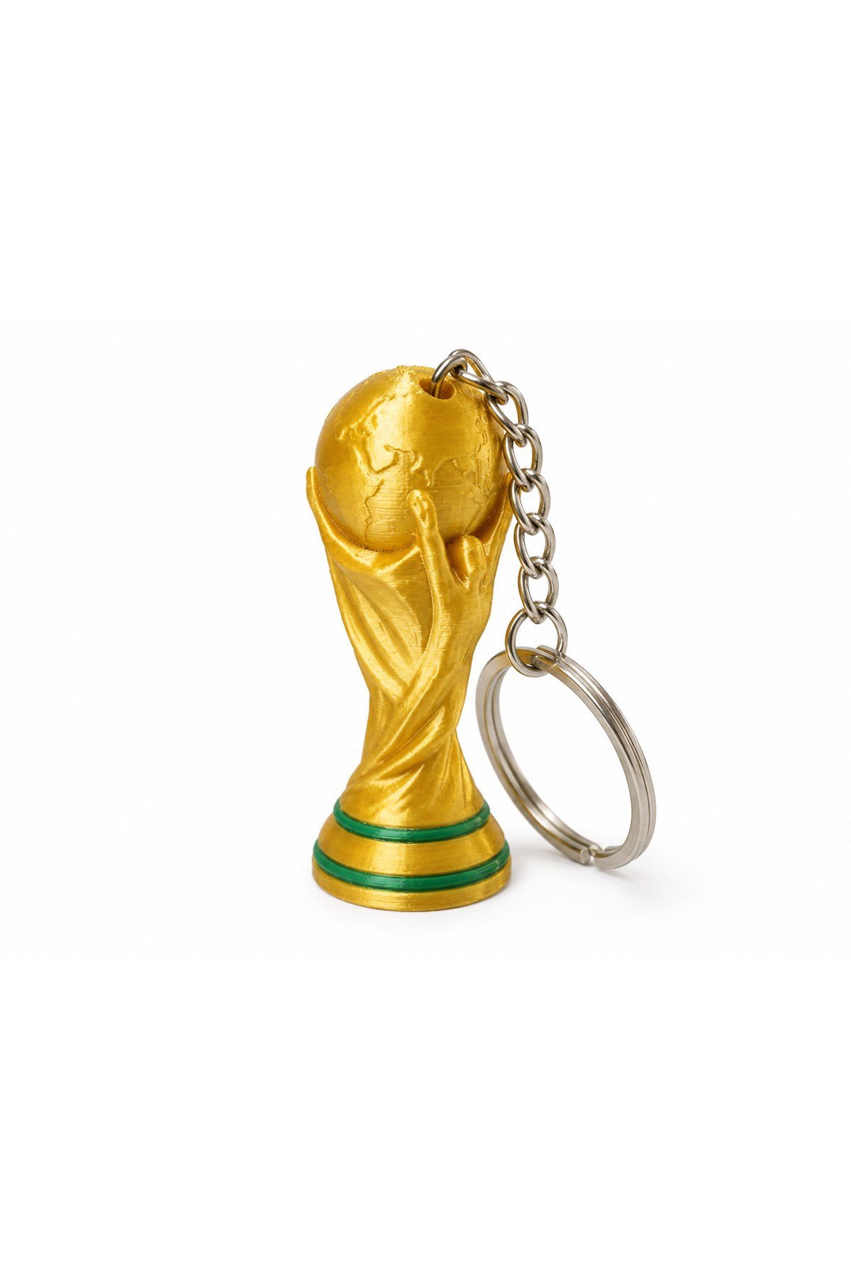 Dünya Kupası Kupa Anahtarlık | Futbol Temalı 3D Baskı Anahtarlık | Taraftar Hediyesi