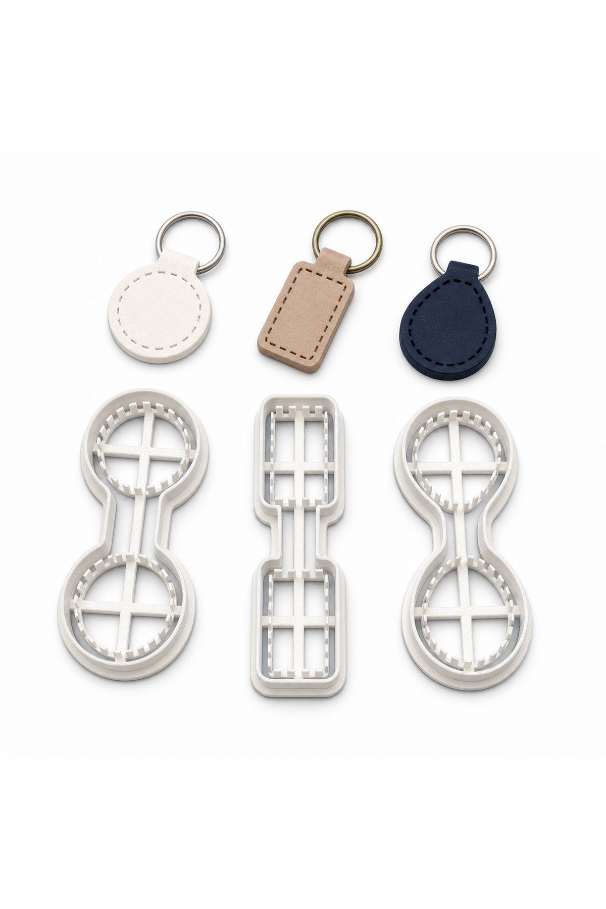 Keychain Cutter for polymer clay: Polimer kil için anahtarlık kesici
