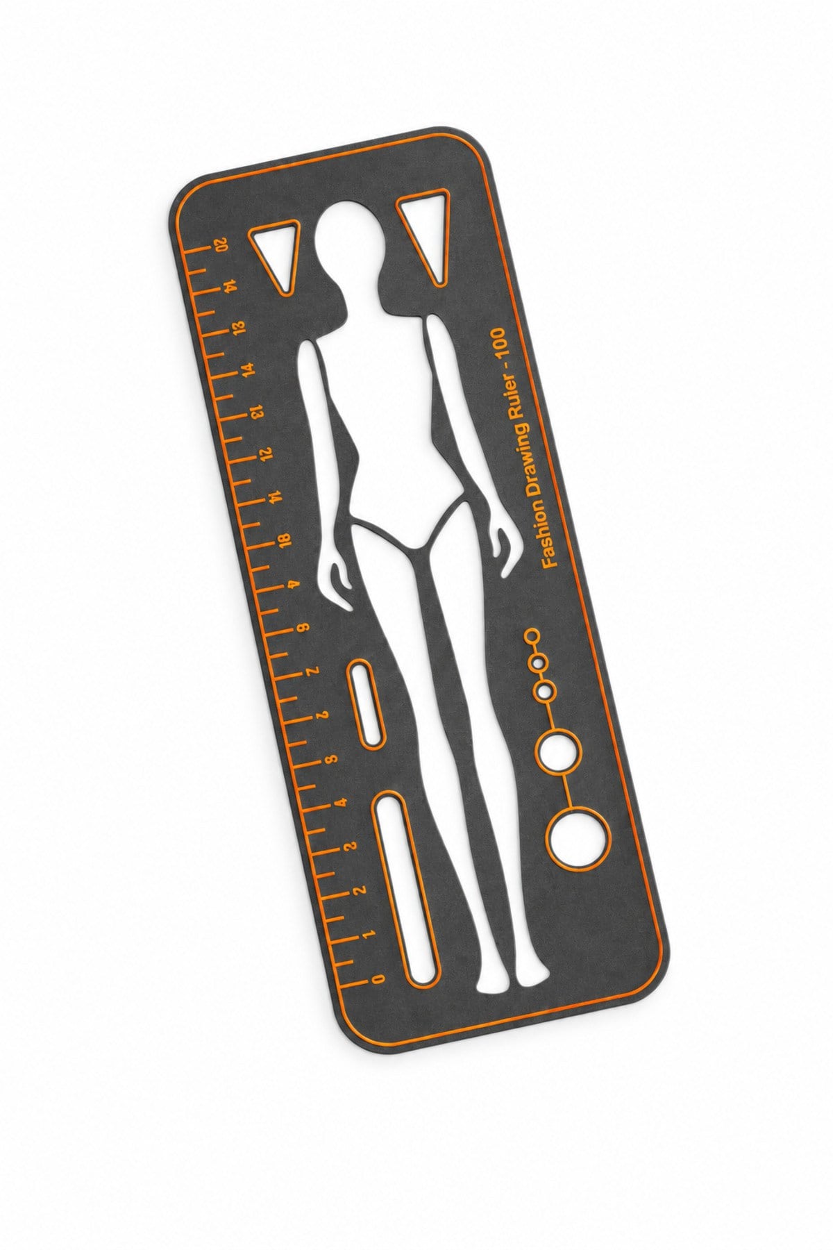 Moda Tasarım Figür Çizim Şablonu Cetveli – Fashion Drawing Ruler