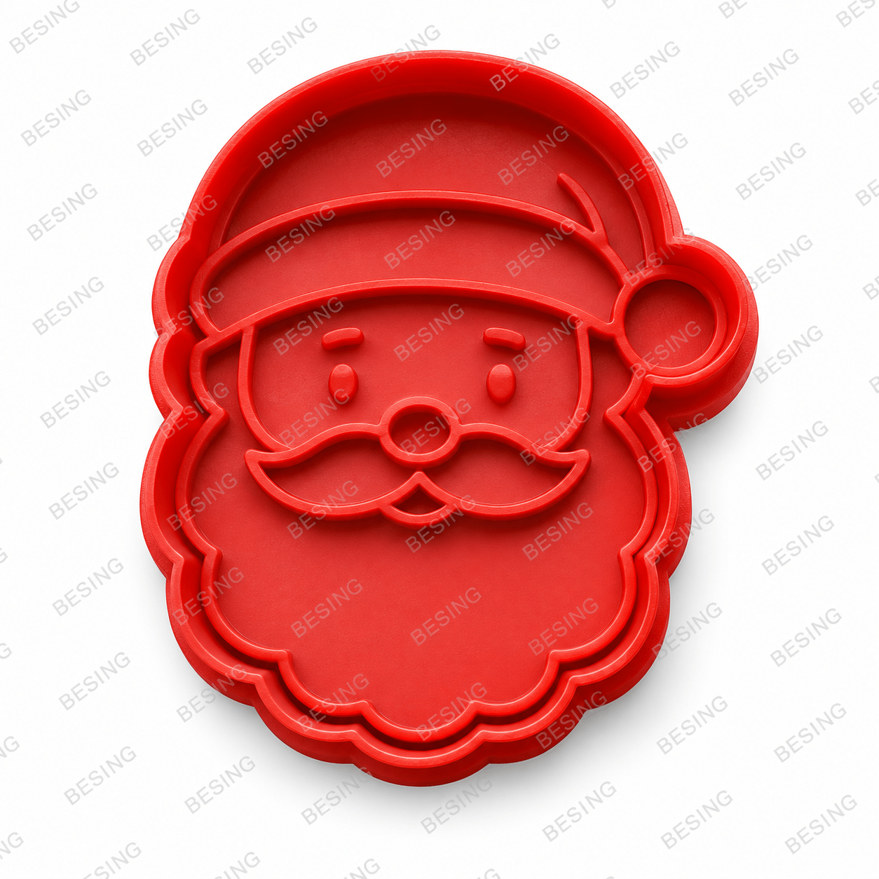 Şapkalı Noel Baba Çok Amaçlı Kalıp – Kil ve Hamur Şekillendirme