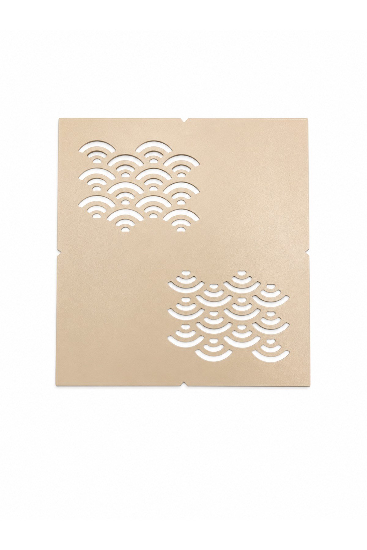 Sashiko Mini Dalga Şablonu | Kumaş Çizim Kalıbı | Nakış & Quilting Yardımcısı