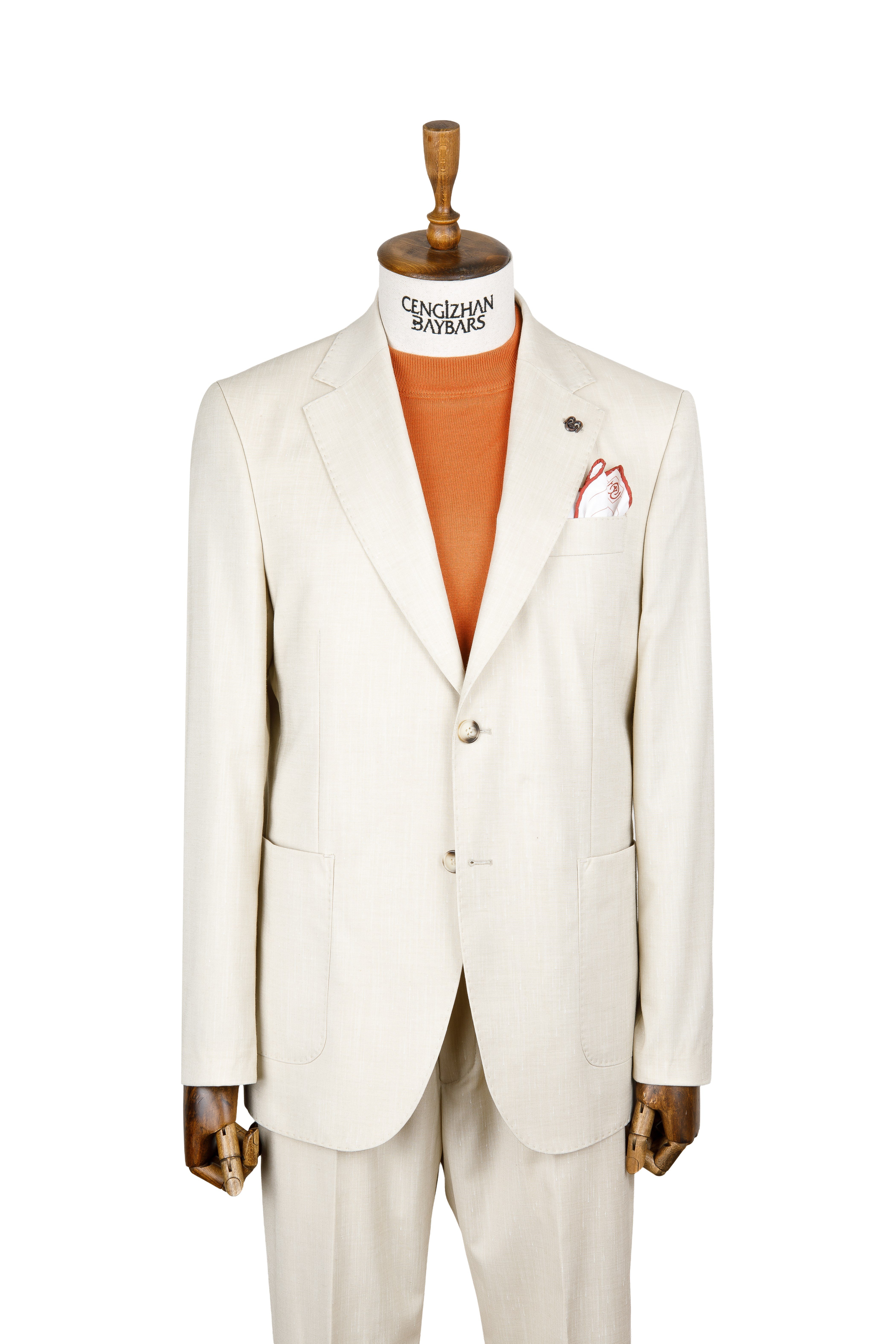 KETEN JOGGER TAKIM (SUIT) Bej