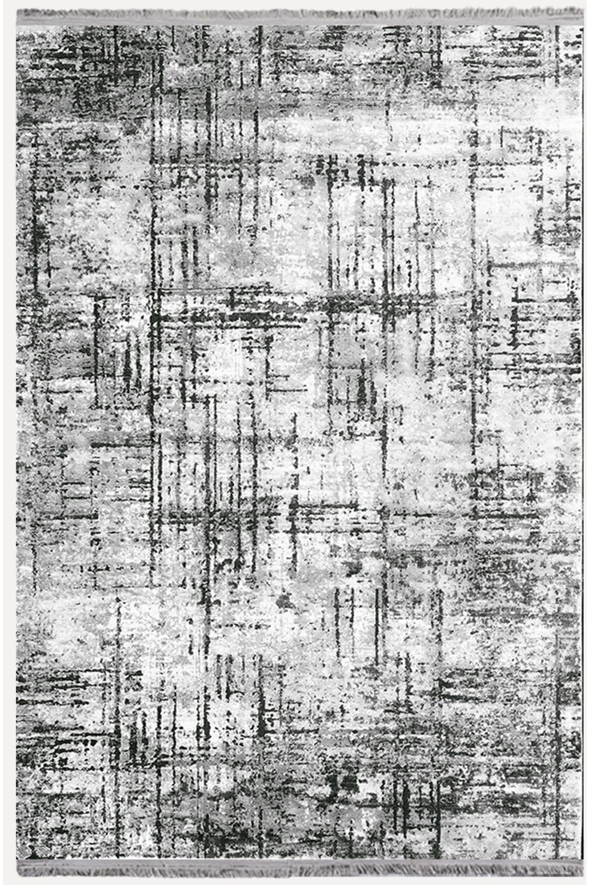 mars halı gri Tonunda dekoratif kilim Salon Halısı Peluş Halı Saçaklı Yıkanabilen Halı