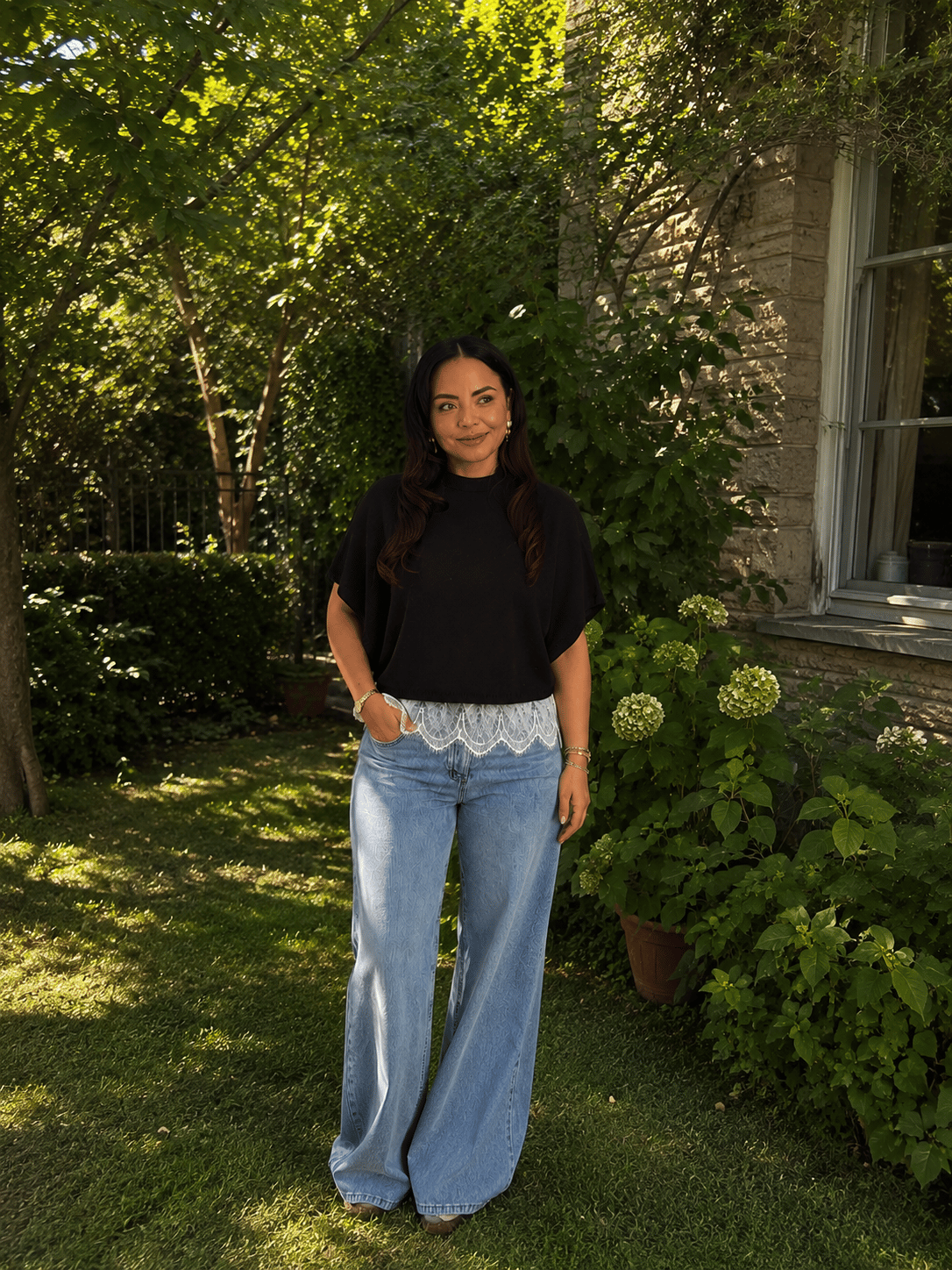 Wide Leg Açık Mavi Jean