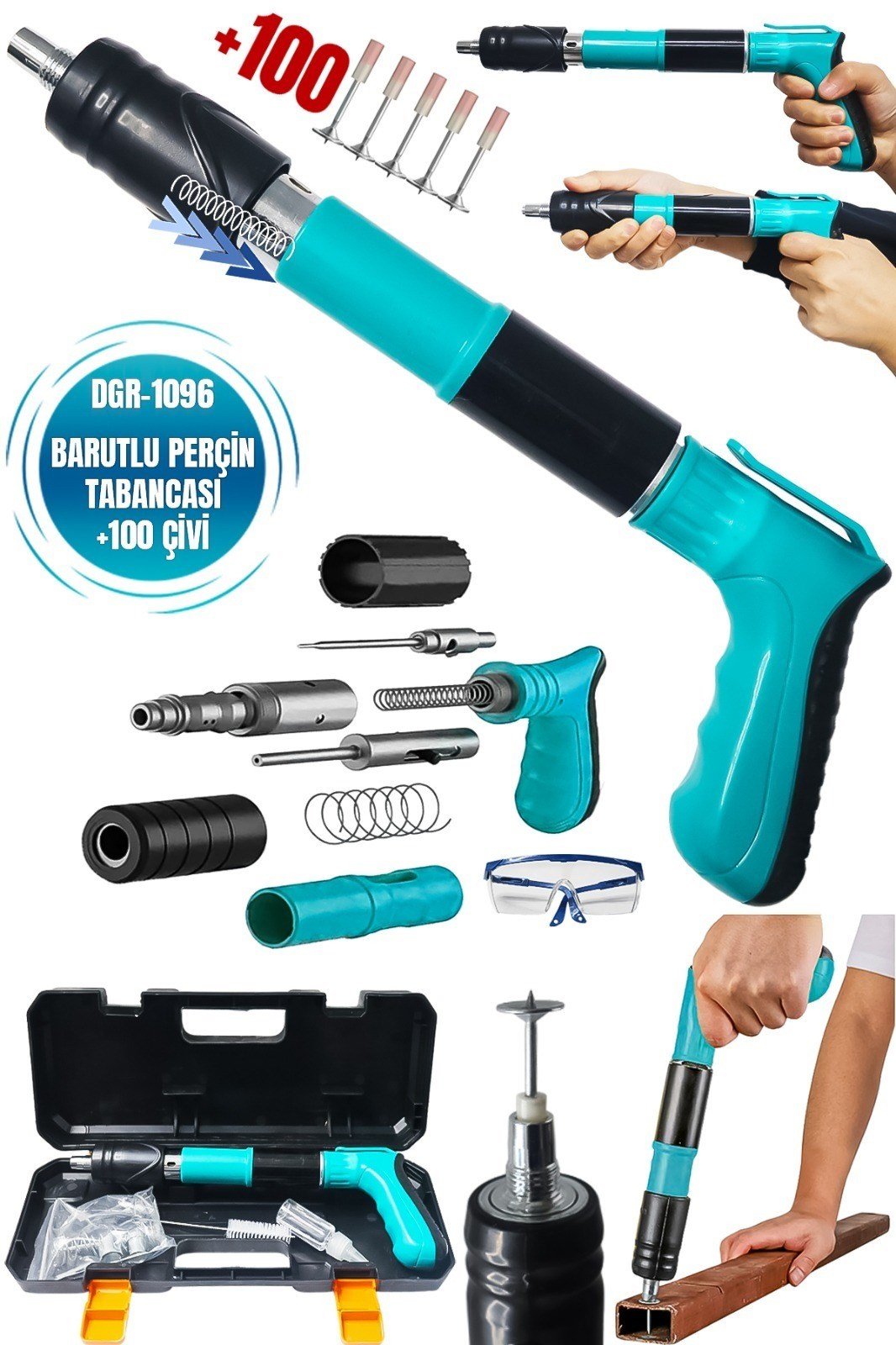 DGR-1096 BARUTLU ÇİVİ TABANCASI