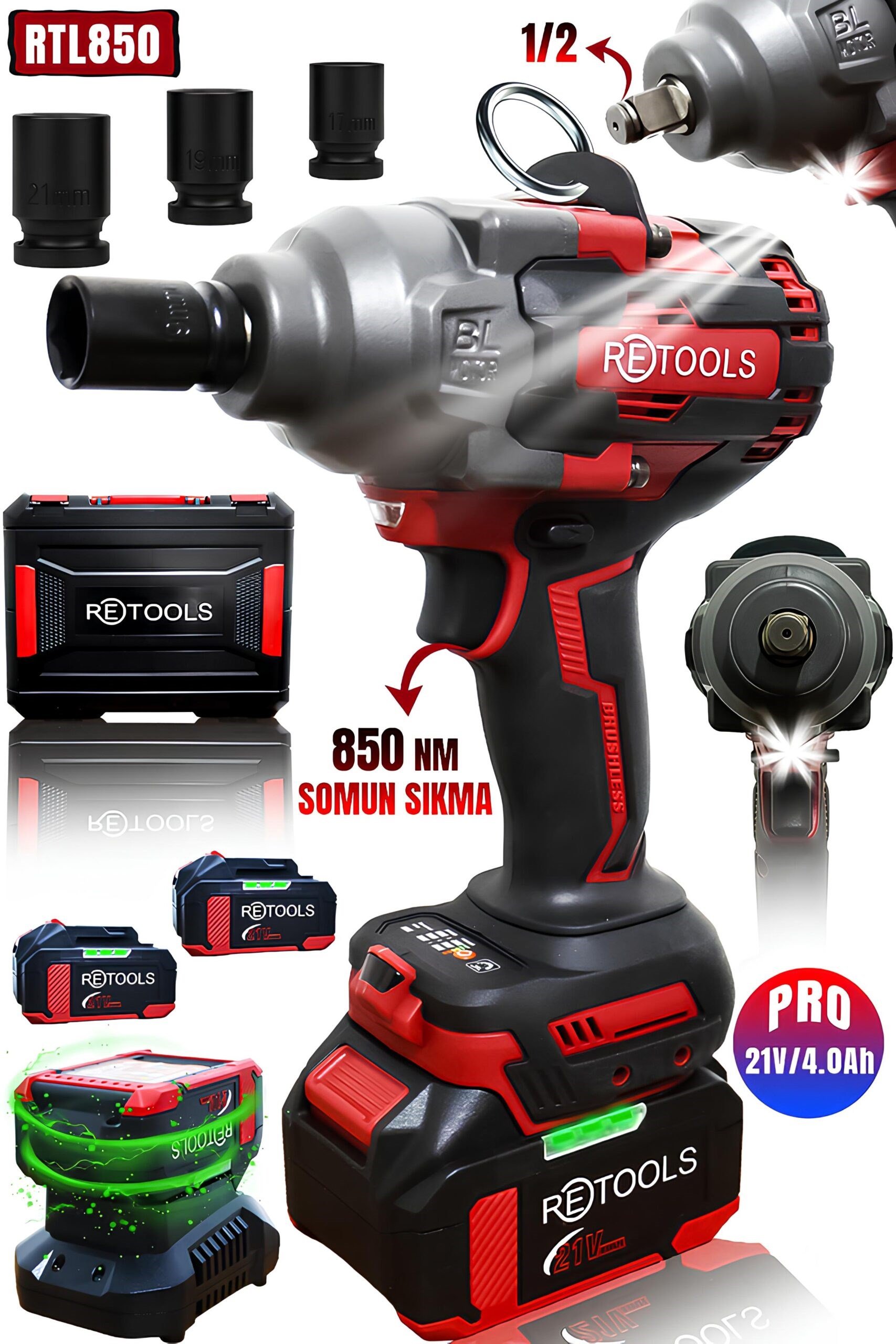 RETOOLS BORDO 850 NM TORKLU SOMUN SIKMA