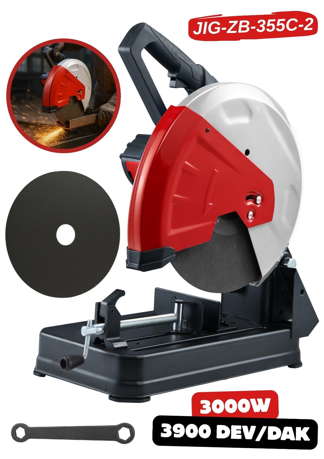 RETOOLS JIG-ZB-355C-2 BORDO PROFİL KESME MAKİNESİ