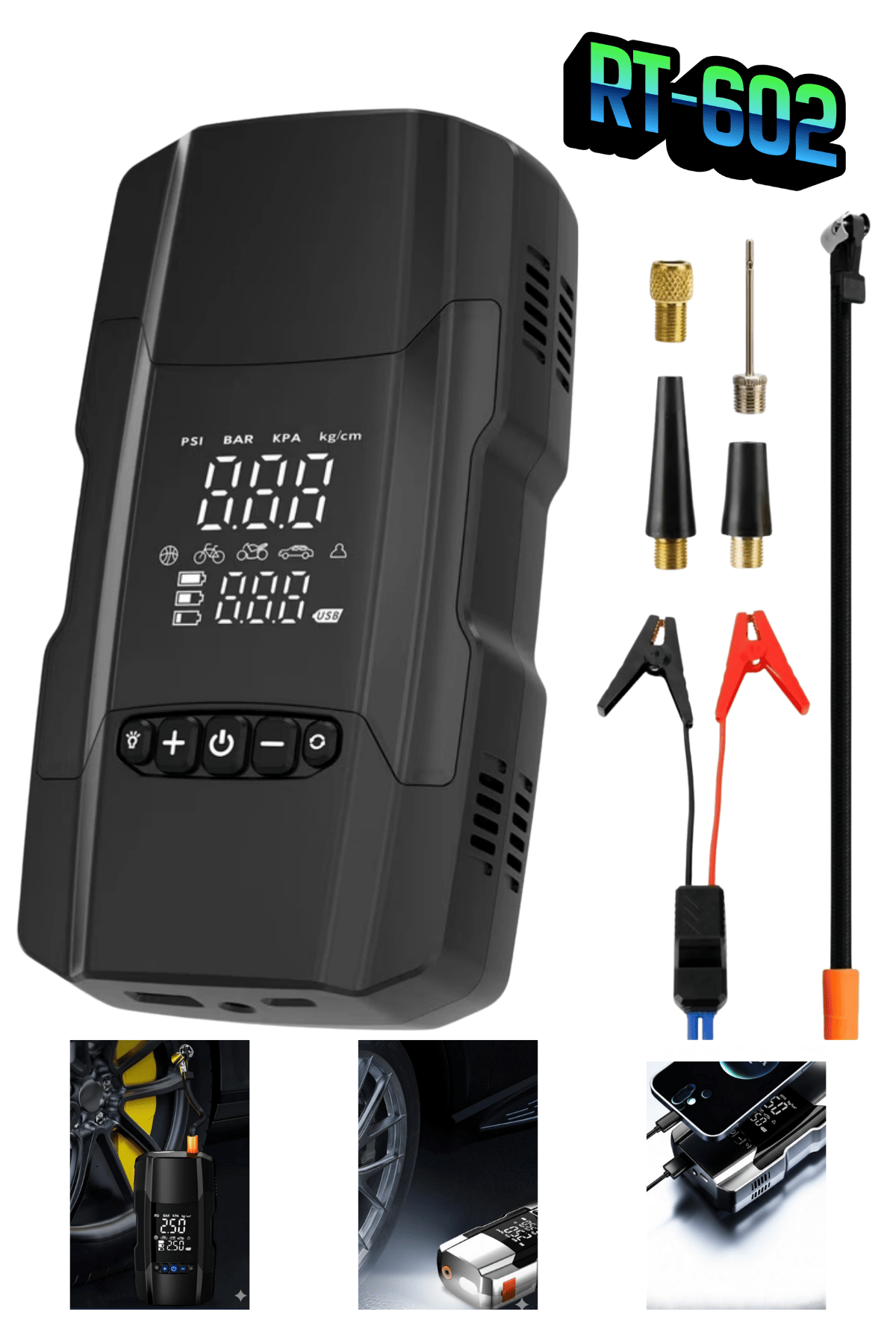 RETOOLS ŞARJLI AKÜ TAKVİYE & LASTİK ŞİŞİRME