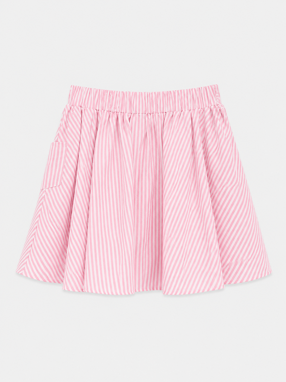 Gömlek Şortlu Etek- Pembe