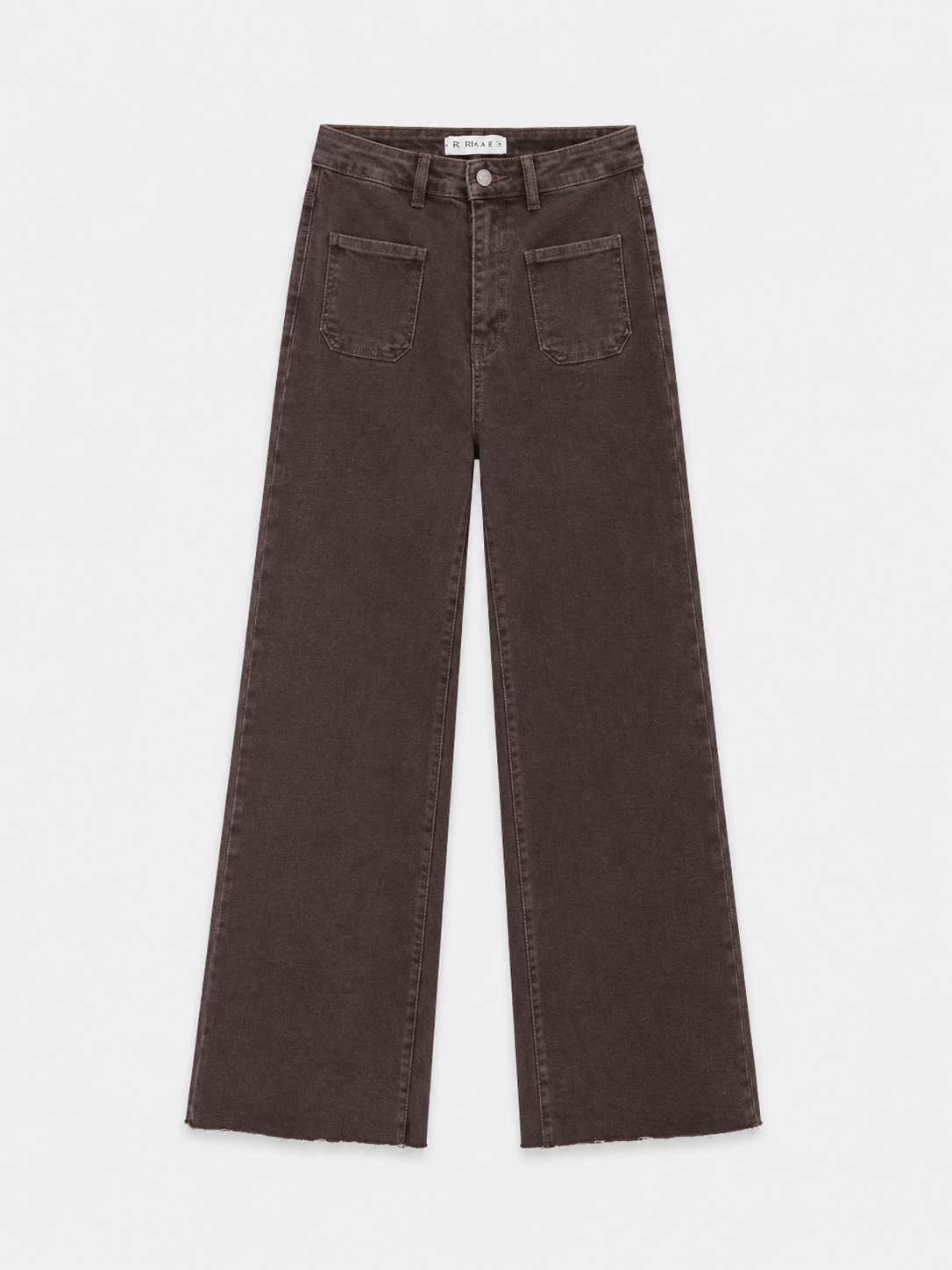 Pence Cepli Jean Pantolon -Kahve