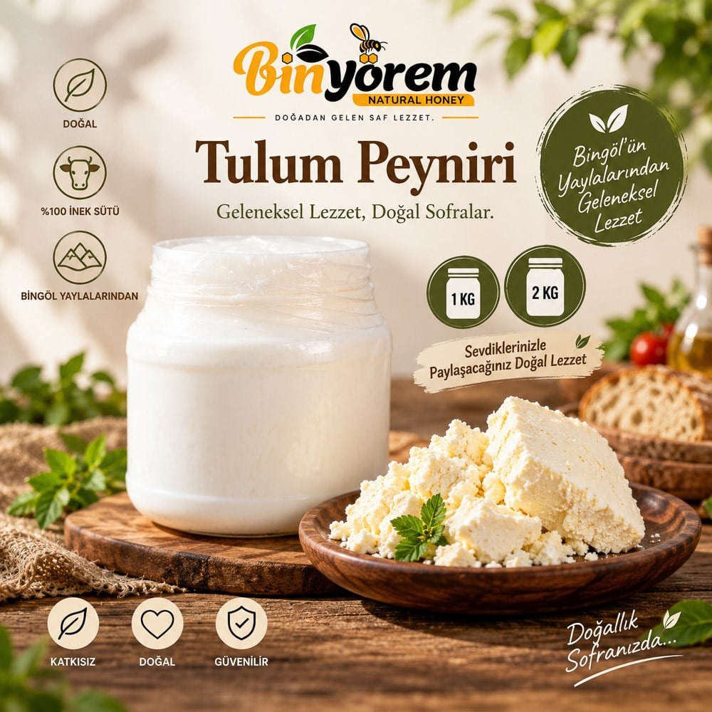 Binyörem Bingöl Tulum Peyniri