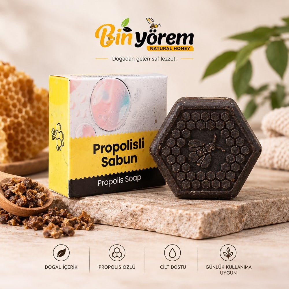 Binyörem Propolisli Sabun