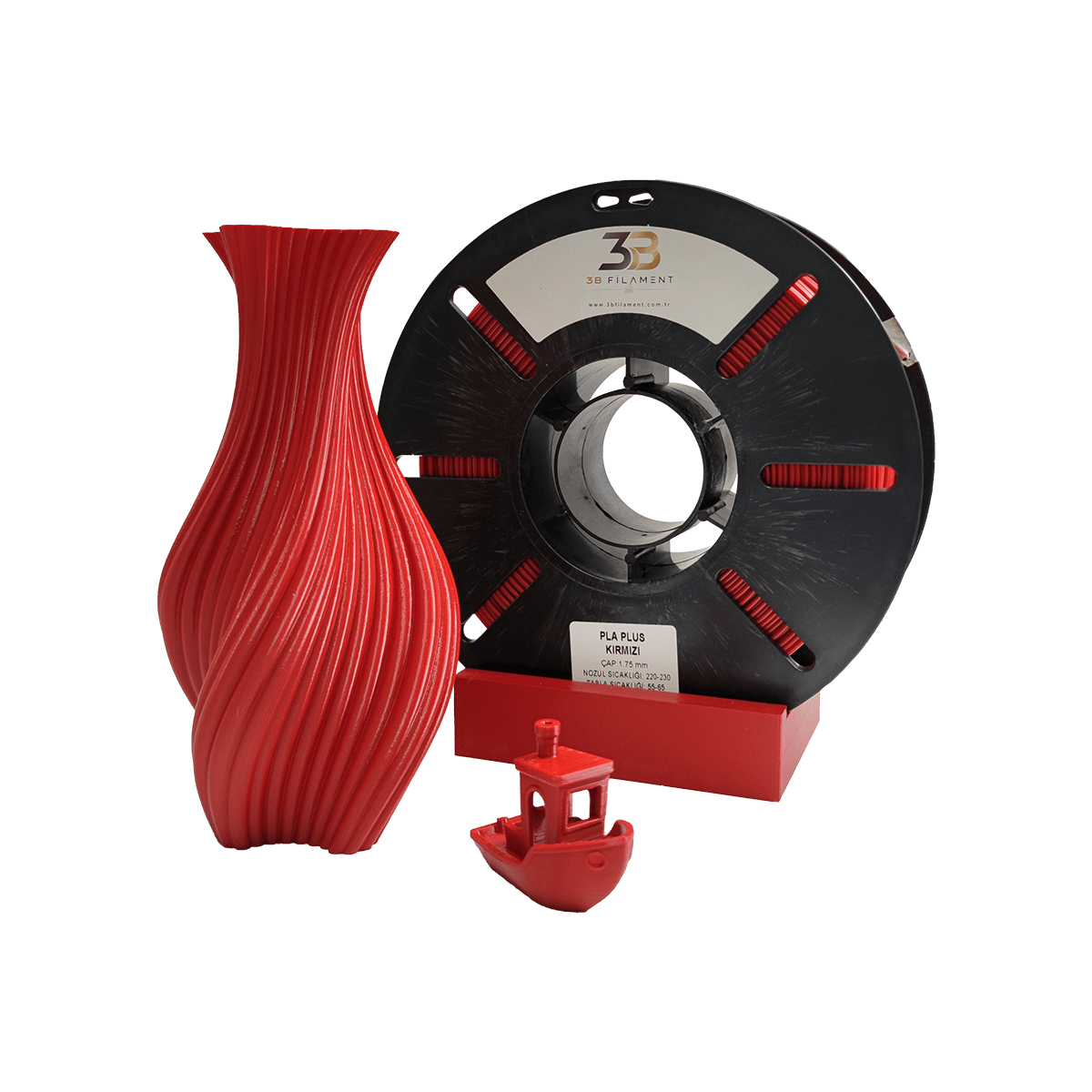 PLA+ KIRMIZI FİLAMENT 1.75 mm