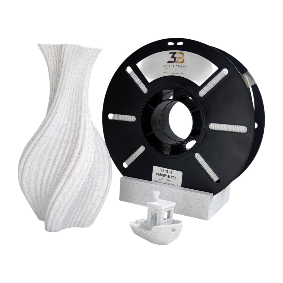 PLA+  MERMER BEYAZ FİLAMENT 1.75 mm