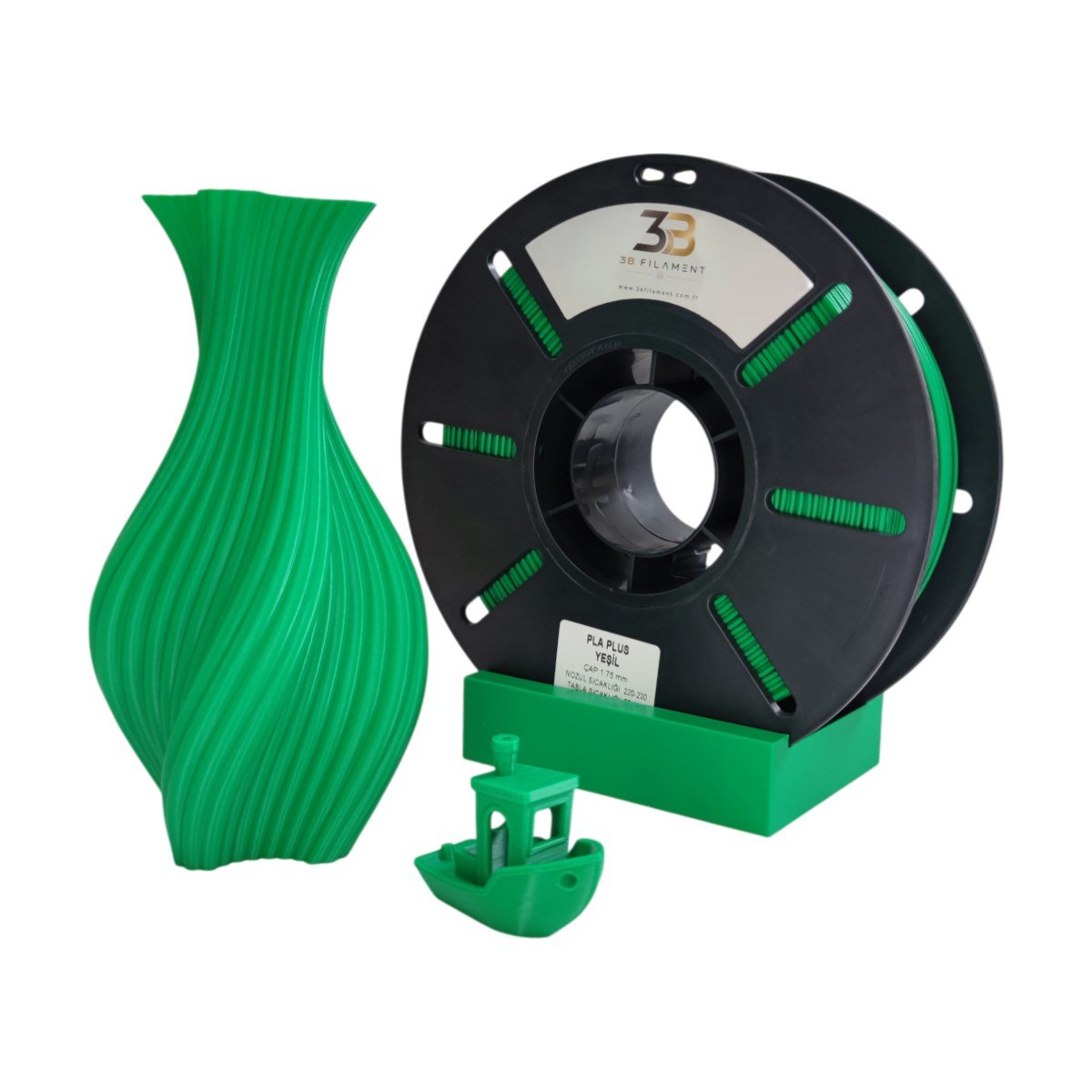 PLA+ YEŞİL FİLAMENT 1.75 mm