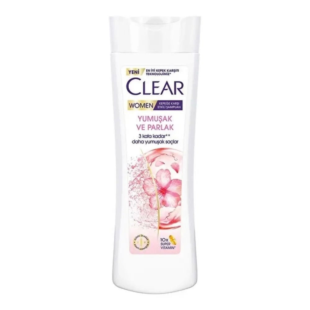 Clear Women Şampuan 350 ml Yumuşak Parlak