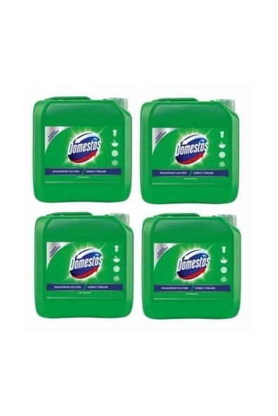 Domestos Çam Ferahlığı 4x3240 ml Çoklu Paket Çamaşır Suyu