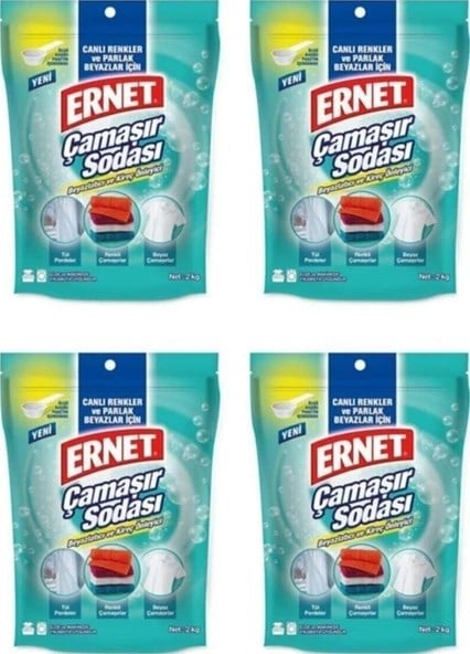 Ernet Çamaşır Sodası 4 x 2 KG