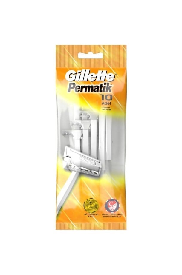 Gillette Permatik 10 lu Poşet