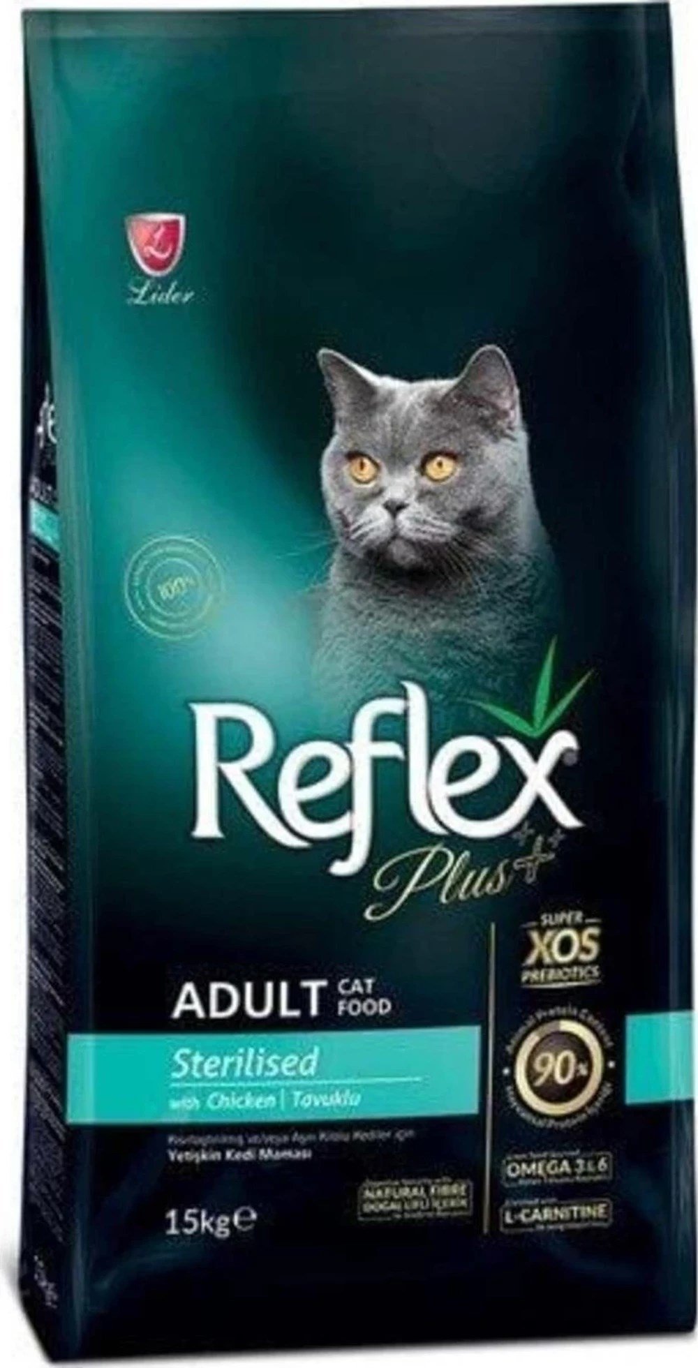 Reflex 15 kg Sterilised Tavuklu Kısırlaştırılmış Yetişkin Kedi Maması