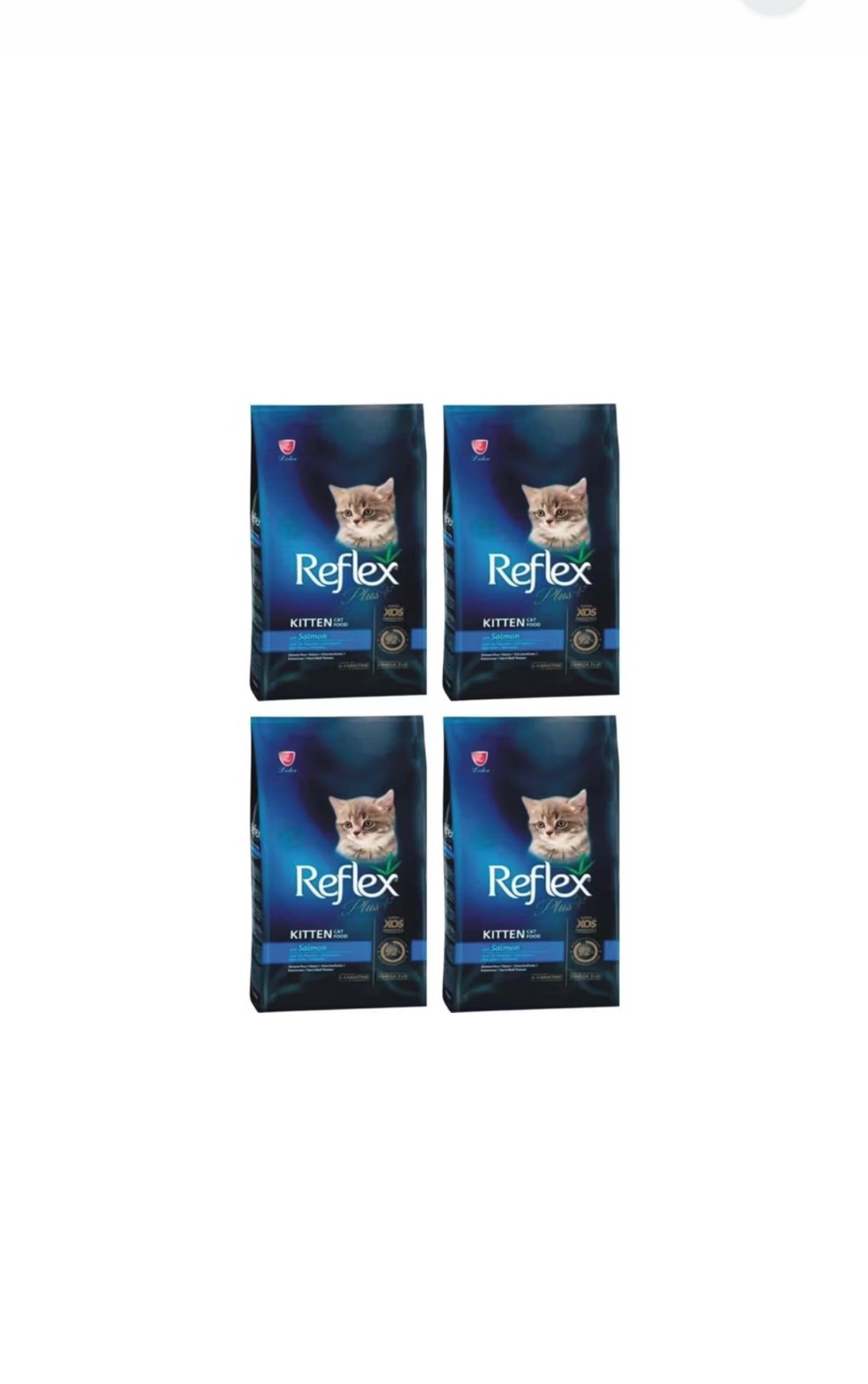 Reflex Plus Somon Balıklı 1.5 kg 4 Adet Yavru Kedi Maması
