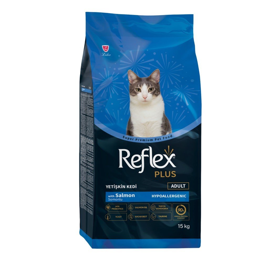 Reflex Plus Somonlu 15 kg Yetişkin Kedi Maması