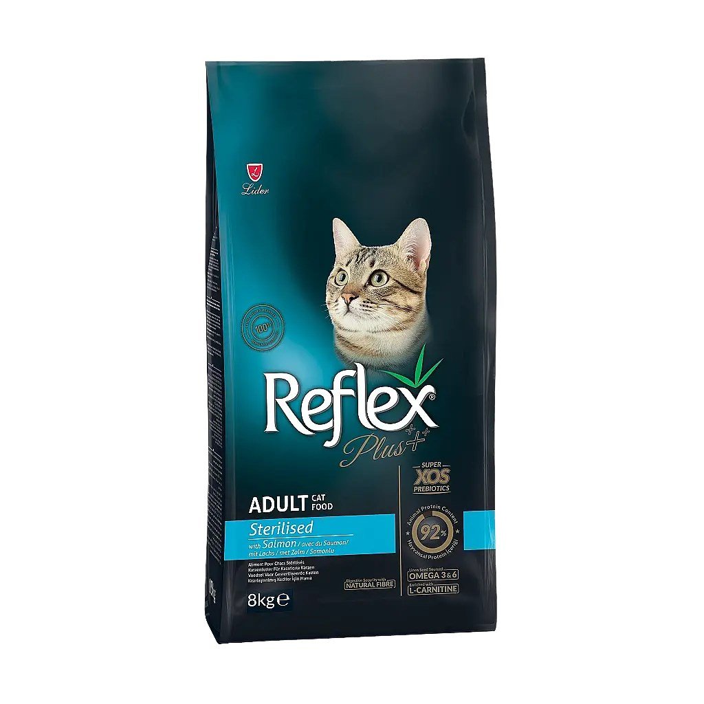 Reflex Plus Somonlu 8 kg Kısırlaştırılmış Yetişkin Kedi Maması
