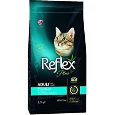 Reflex Plus Sterilised Salmon 1.5 KG Kedi Maması