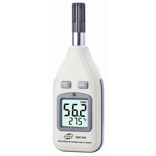Benetech GM1362 Mini El Tipi Nem ve Sıcaklık Ölçer