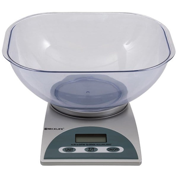 EK 3250 Çukur Kefeli Mutfak Terazisi - Hassasiyet: 1 gr. Max: 5 kg.