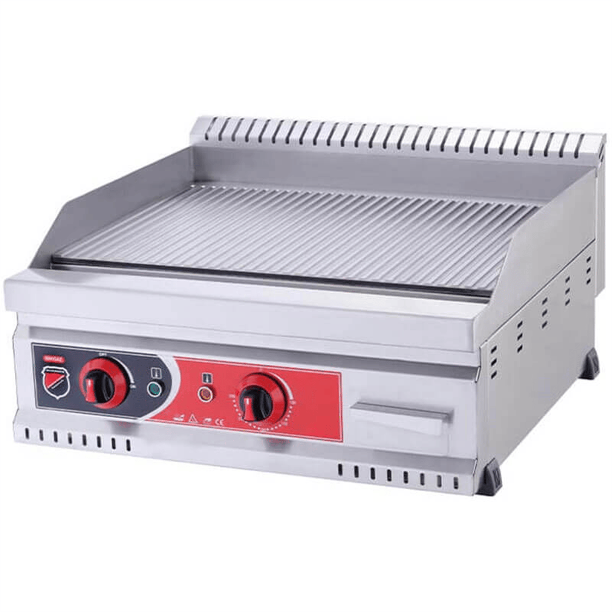 Silverinox 600 SERİ ELEKTRİKLİ IZGARA 60x60 Izgara Tam Oluklu