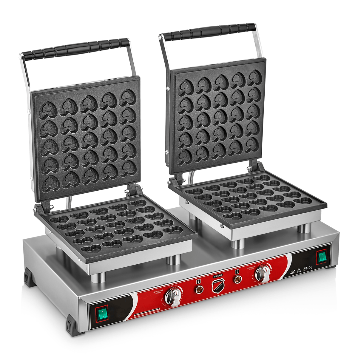 Silverinox BUBBLE MAKİNASI Çiftli Kalpli Kapaklı