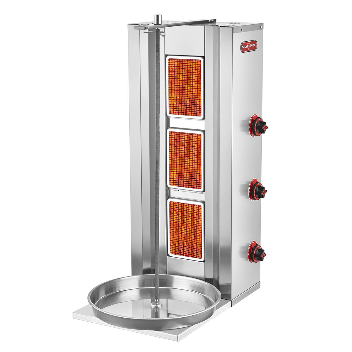Silverinox DÖNER OCAĞI 3 Radyanlı D.GAZ