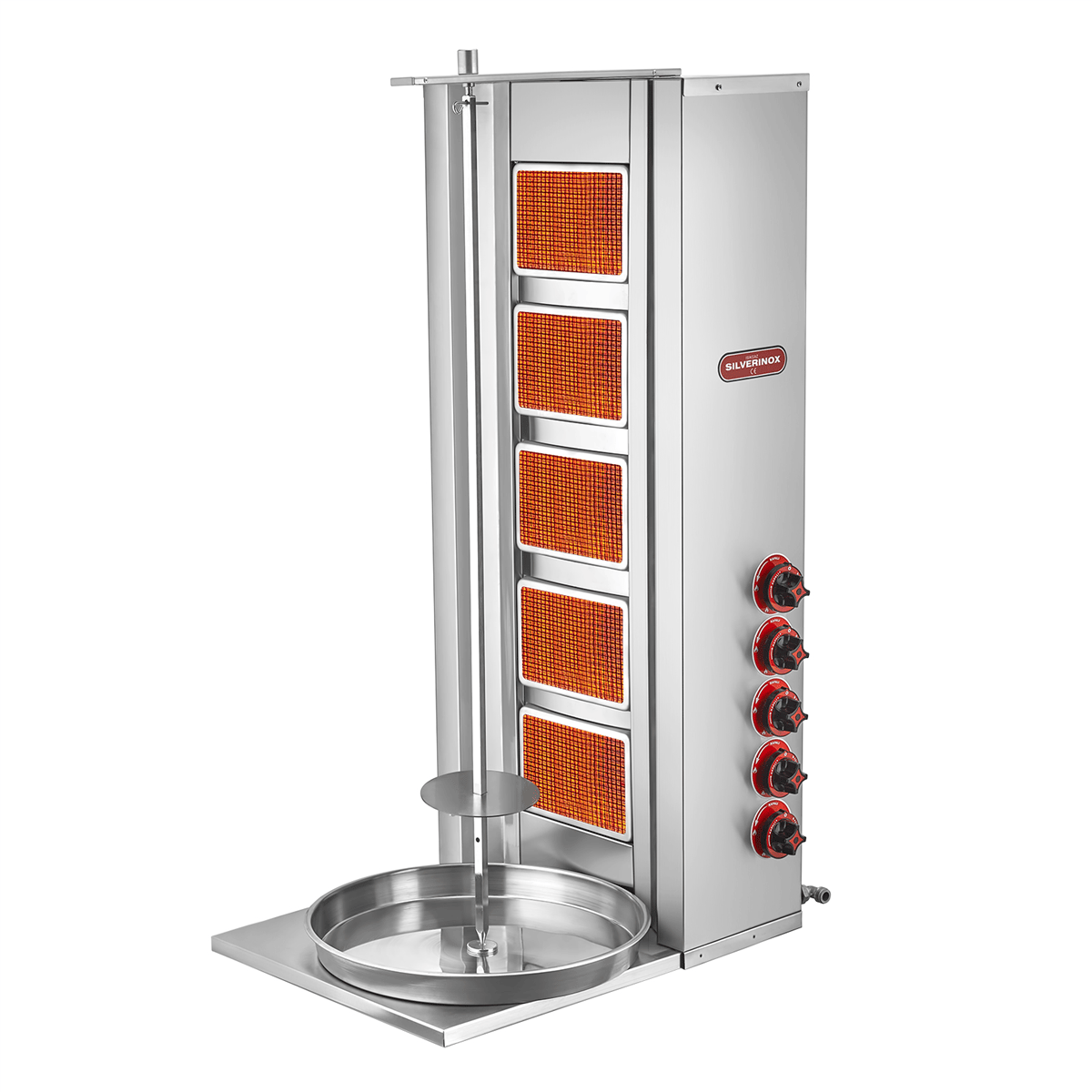 Silverinox DÖNER OCAĞI 5 Radyanlı LPG
