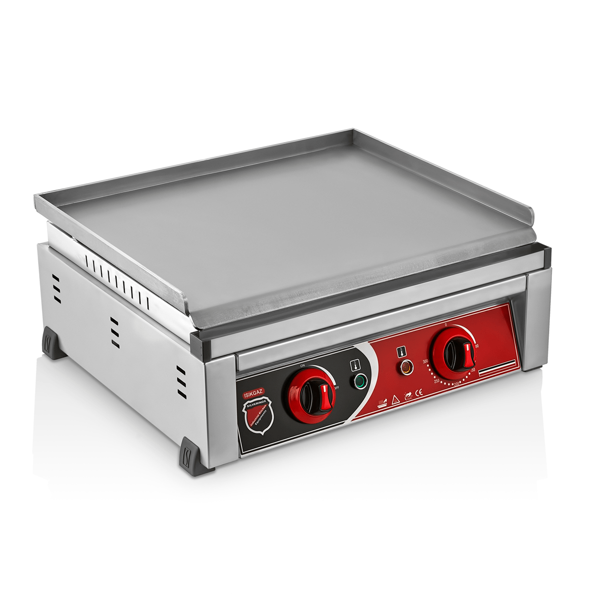 Silverinox ELEKTRİKLİ PLEYT IZGARA 50 cm Elektrikli Pleyt
