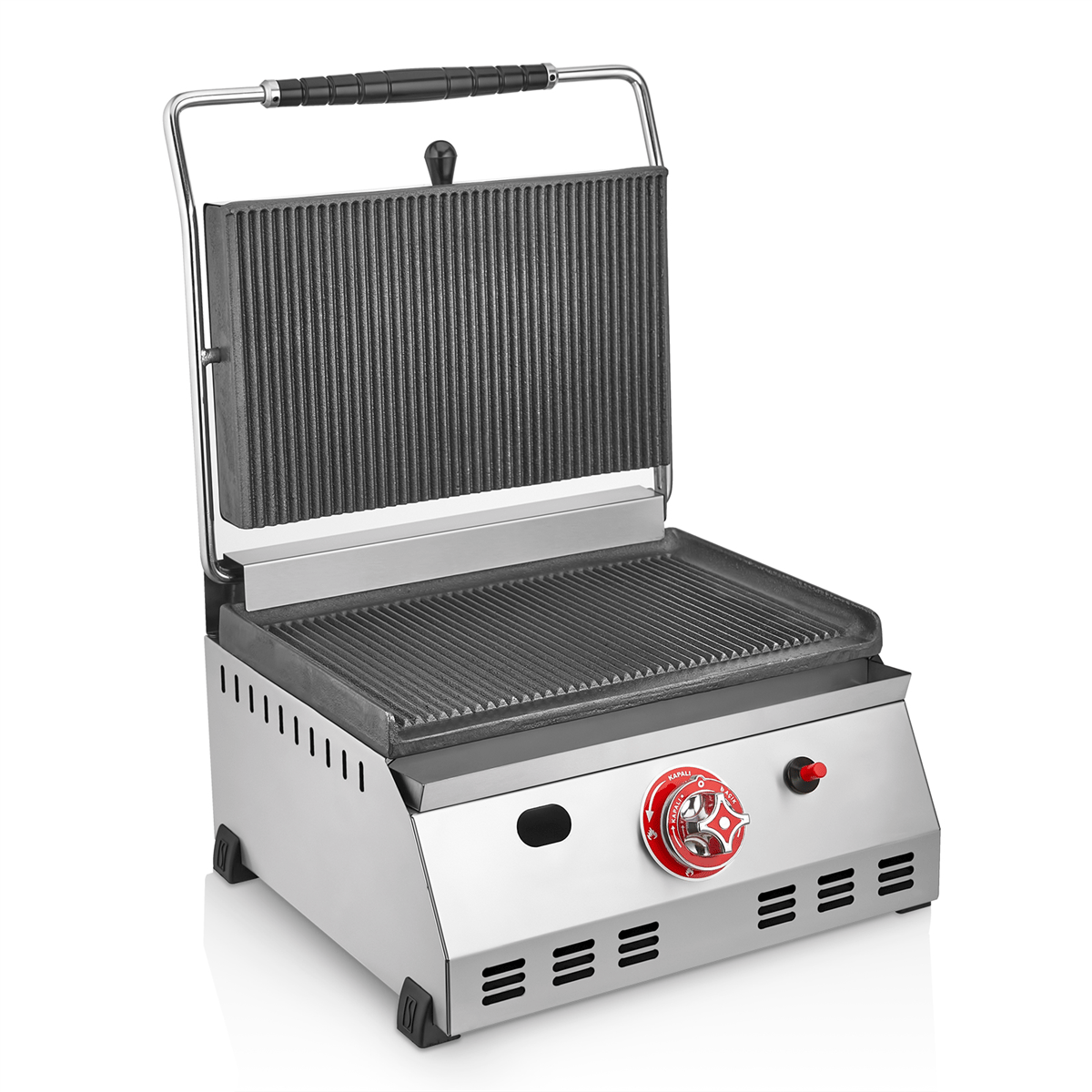 Silverinox GAZLI TOST MAKİNESİ 16 Dilim Gazlı LPG CE