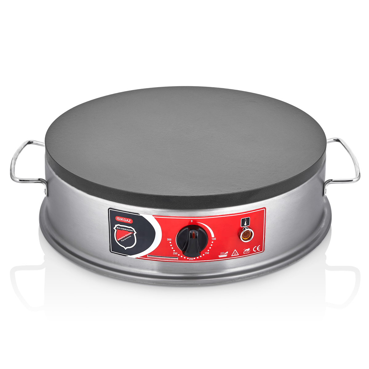 Silverinox PANKEK MAKİNESİ Gri inox