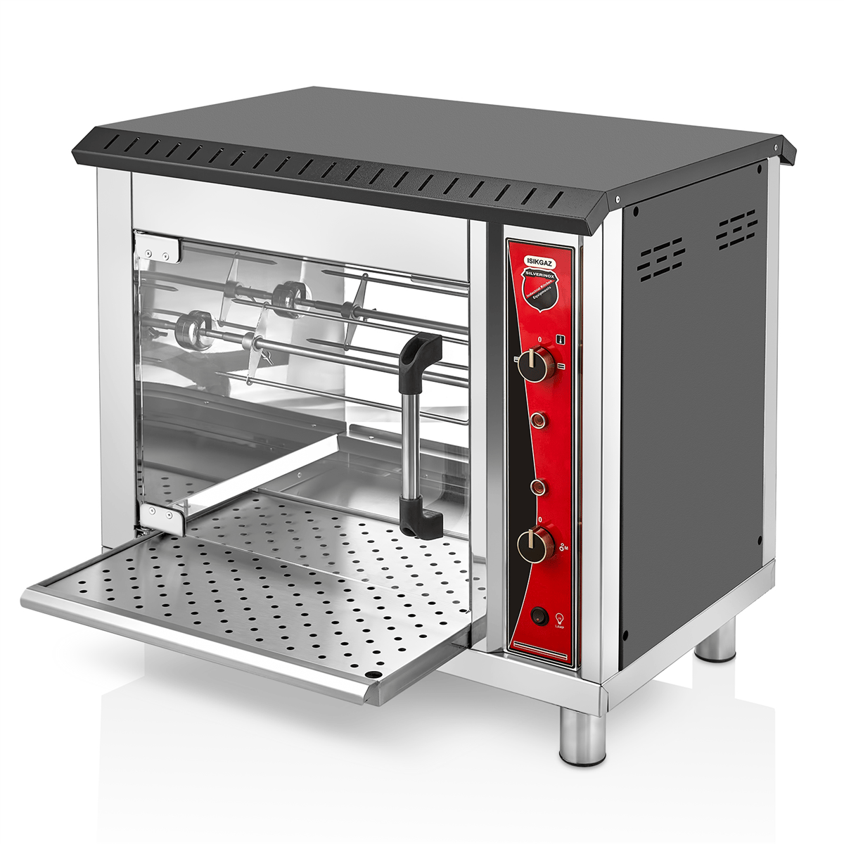 Silverinox PİLİÇ ÇEVİRME 6’lı Piliç Gazlı
