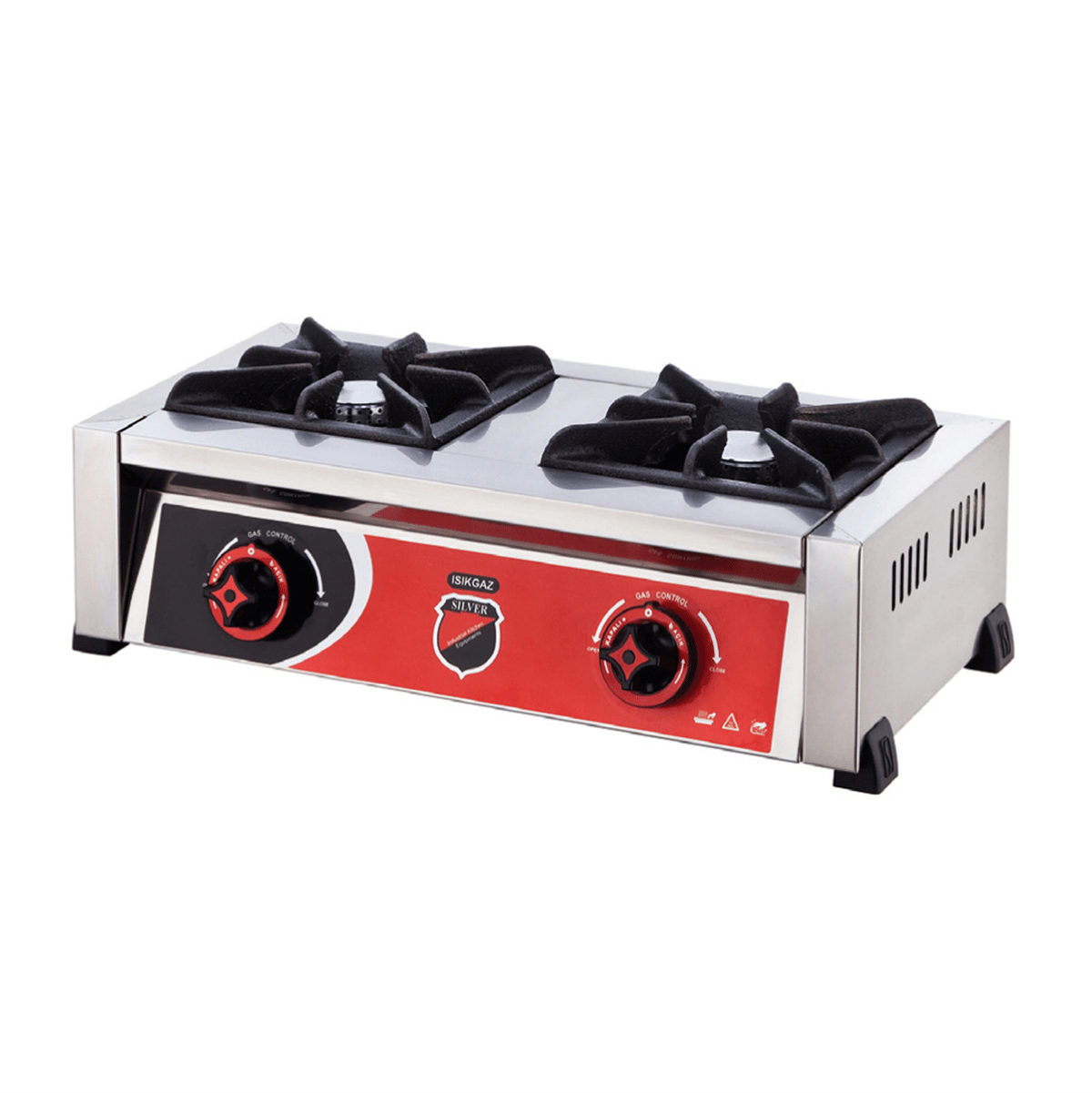 Silverinox SET ÜSTÜ MİNİ OCAK D.Gazlı CE Mini Ocak