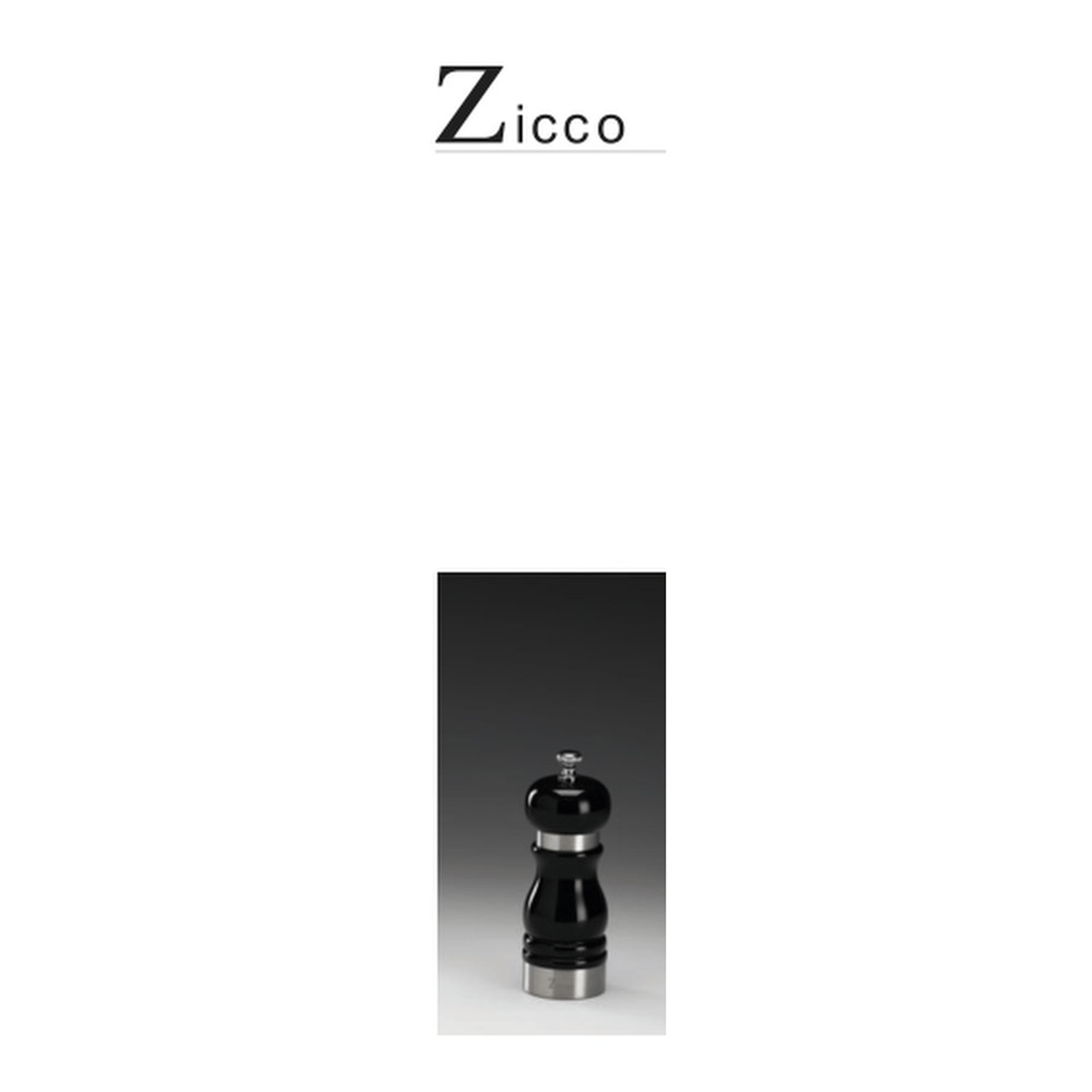 Zicco KARABİBER DEĞİRMENİ-AHŞAP ÇELİK MEKANIZMALI