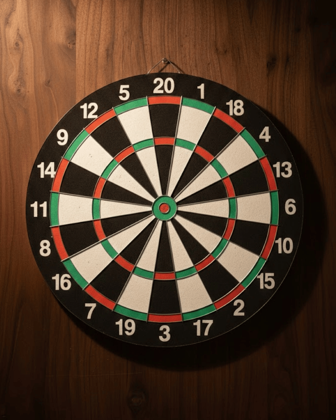 15 İnç Dart Tahtası Seti Dayanıklı Yapı 4 Metal Dart Oku