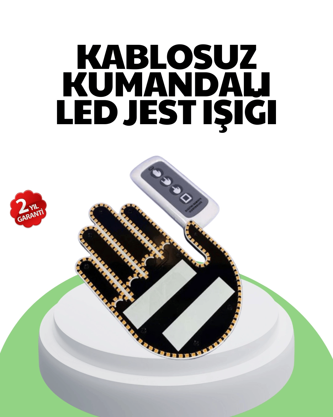 203 LED’li Yüksek Görünürlüklü Jest Işığı