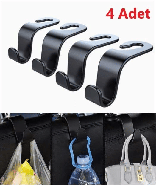 4  Adet Araba Koltuk Arkası Askı