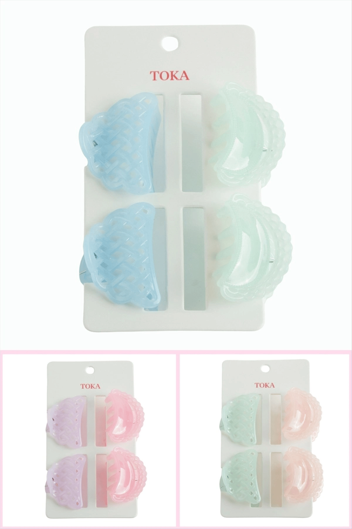 4 Adet Renkli Mandal Toka 4 cm