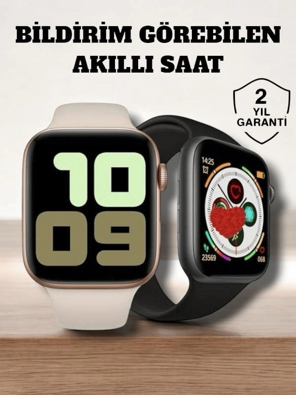 Akıllı Saat 44mm Çelik Kasa, OLED Ekran ve Gelişmiş Sağlık Takibi