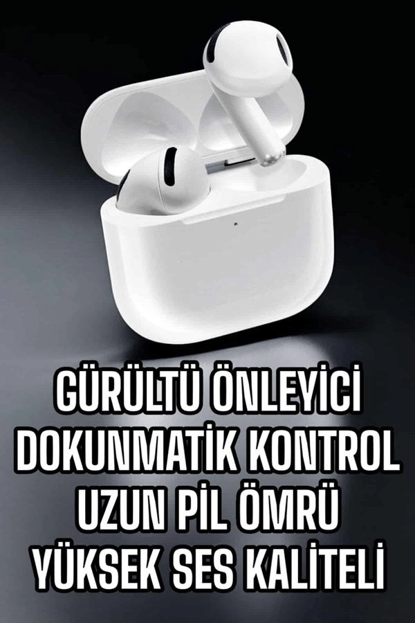 Bluetooth Kulaklık Yeni Nesil Gürültü Önleyici Yüksek Ses Kaliteli Mikrofonlu