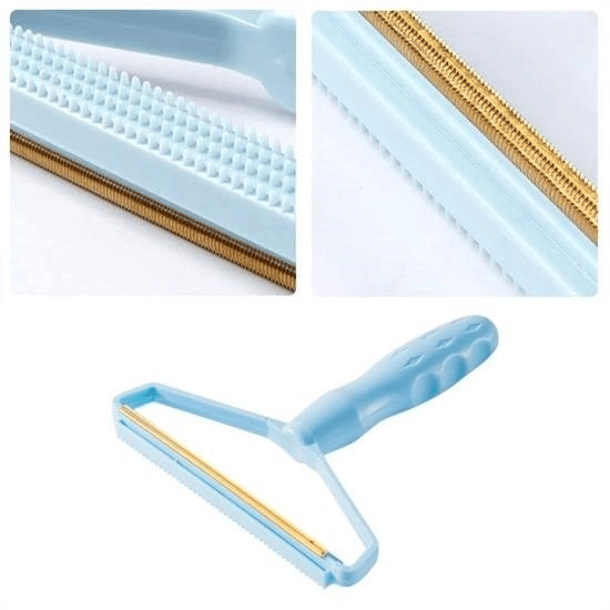 Çift Taraflı Elbise Kazak Plastik Kumaş Tüy Alma Ve Tiftik Temizleyici Toplayıcı Taşınabilir Bx40